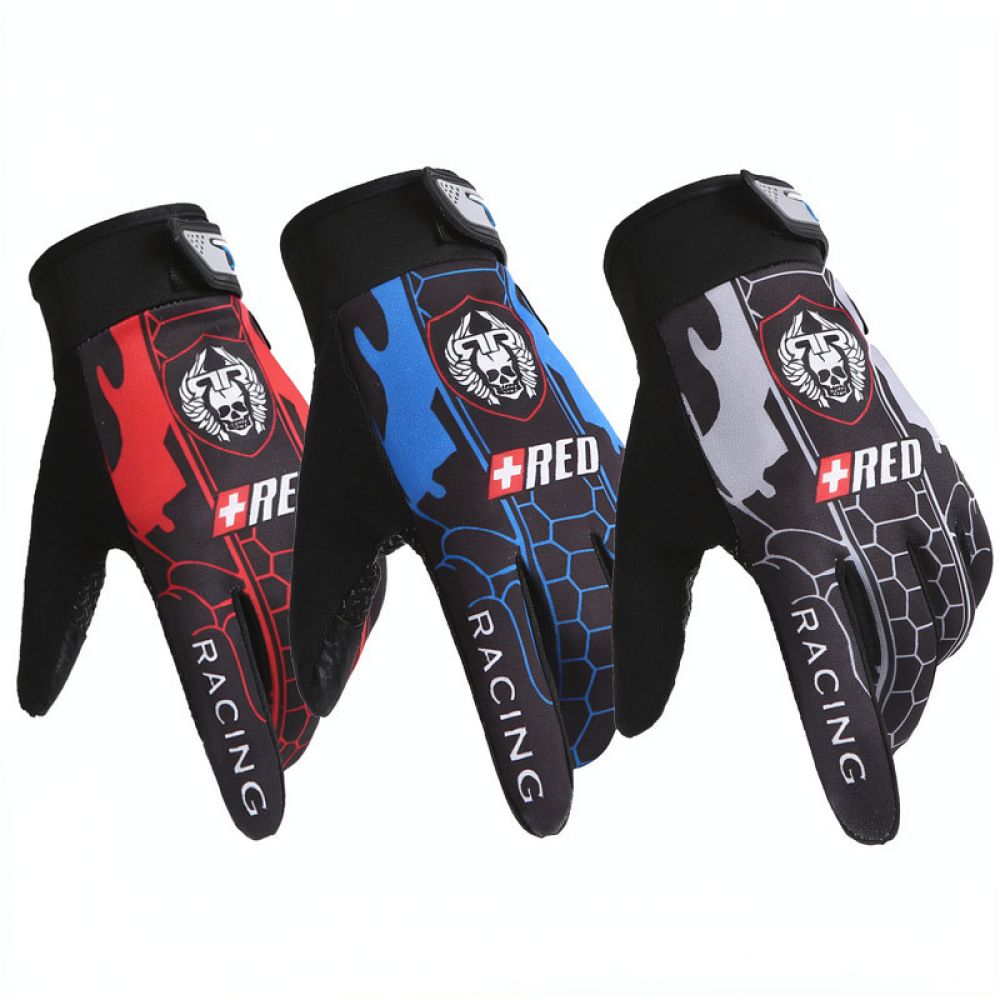Cycling Gear And Equipment - Rękawice rowerowe unisex, z funkcją obsługi