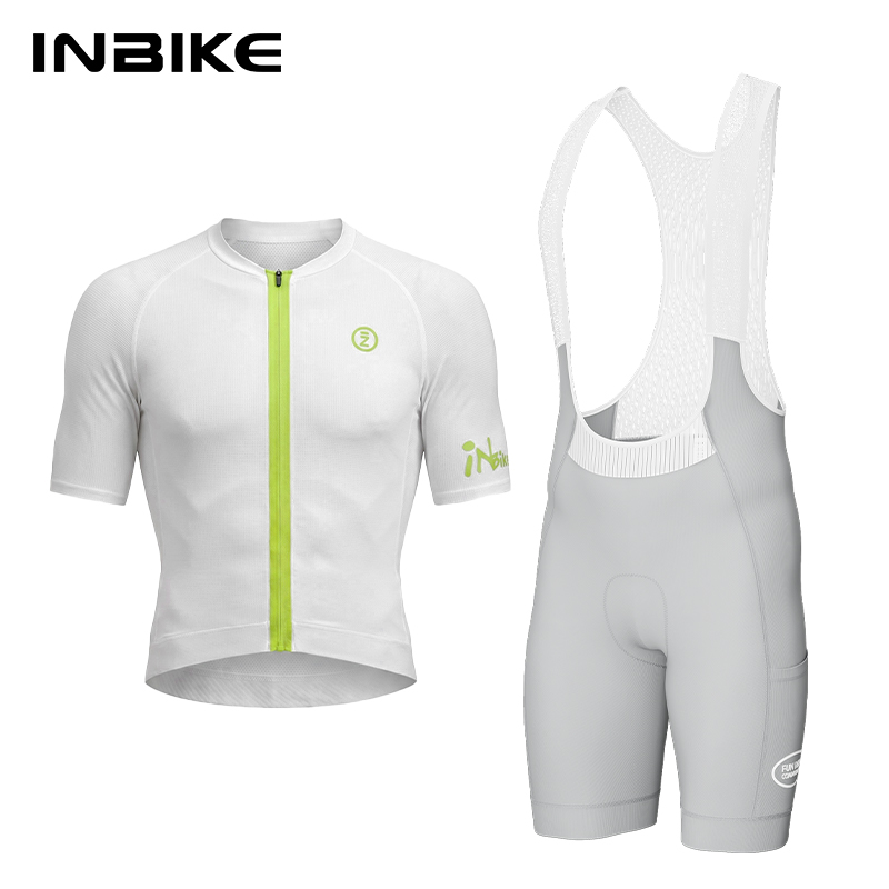 Cycling Bib Shorts - INBIKE Profesjonalna Koszulka Kolarska z Krótkim