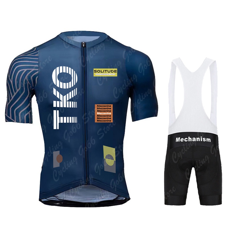 Cycling Gear Jersey - Męski zestaw kolarski: koszulka z krótkim