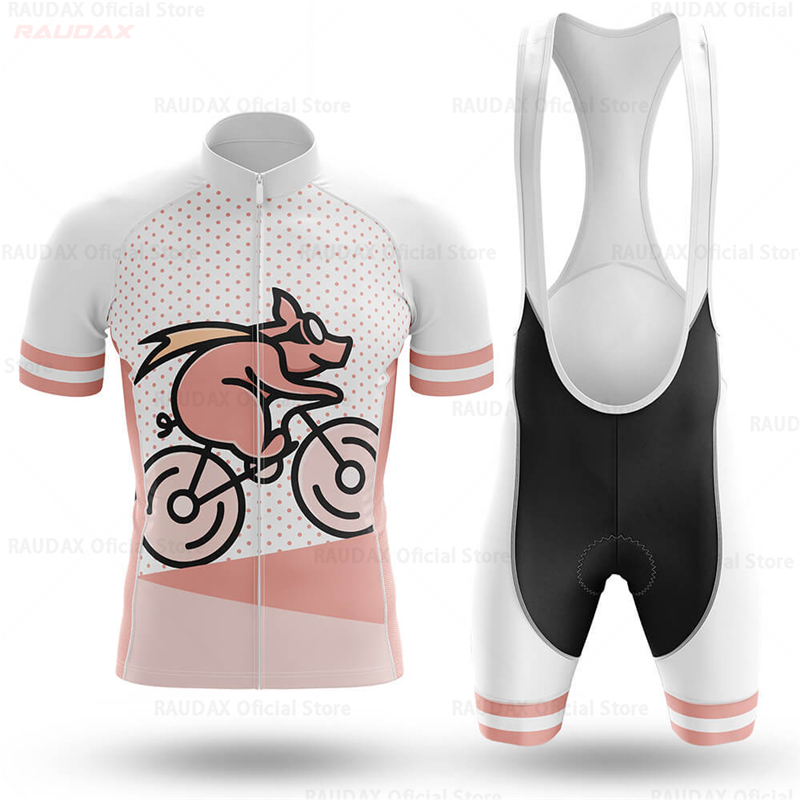 Męski zestaw kolarski z zabawn – Cycling Gear Jersey recenzja i cena