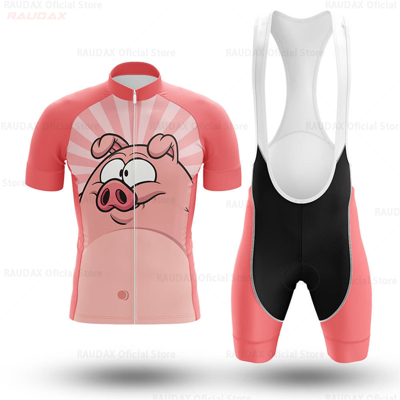 Męski zestaw kolarski z zabawn – Cycling Gear Jersey recenzja i cena