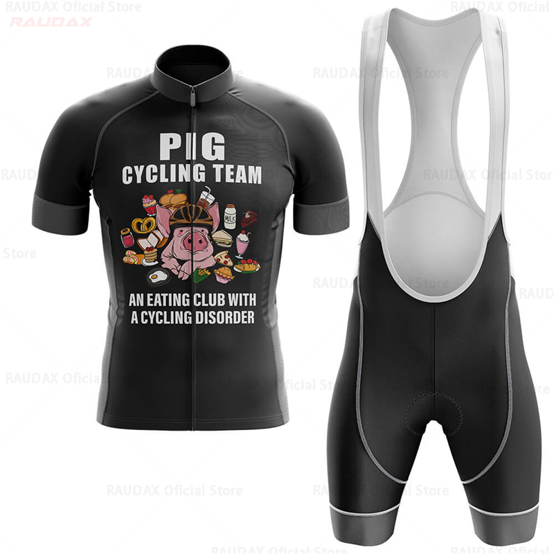 Męski zestaw kolarski z zabawn – Cycling Gear Jersey recenzja i cena