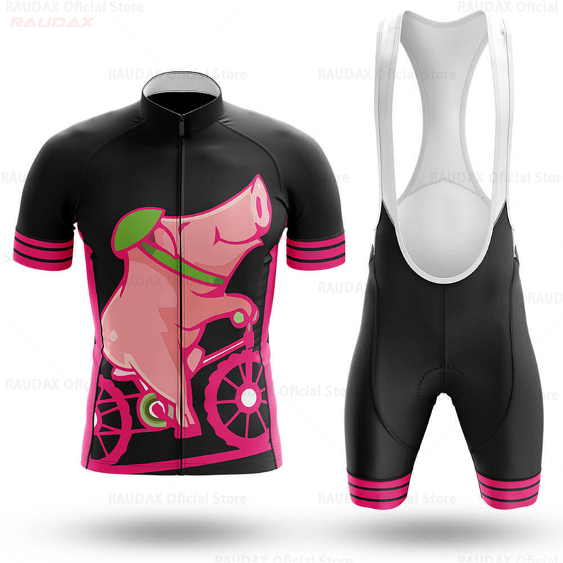 Męski zestaw kolarski z zabawn – Cycling Gear Jersey recenzja i cena