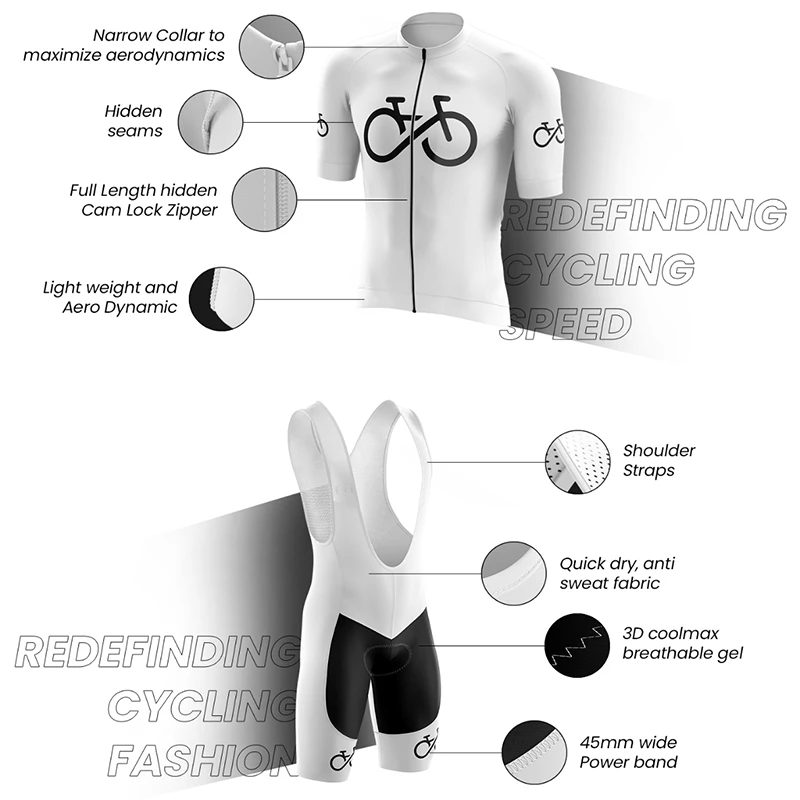 Zestaw rowerowy Decathlon Summ – Cycling Gear Jersey recenzja i cena