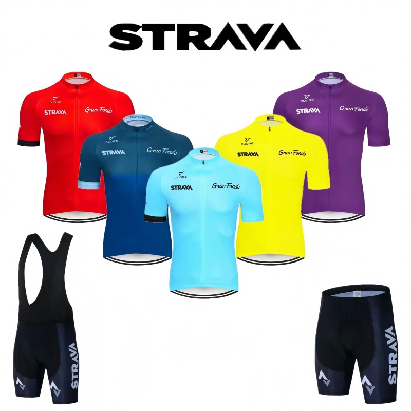 Zestaw rowerowy Strava: letnia – Cycling Bib Shorts recenzja i cena